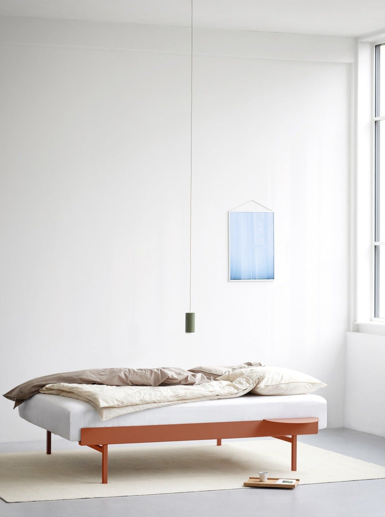 Modular Bed 90-180cm / Terracotta