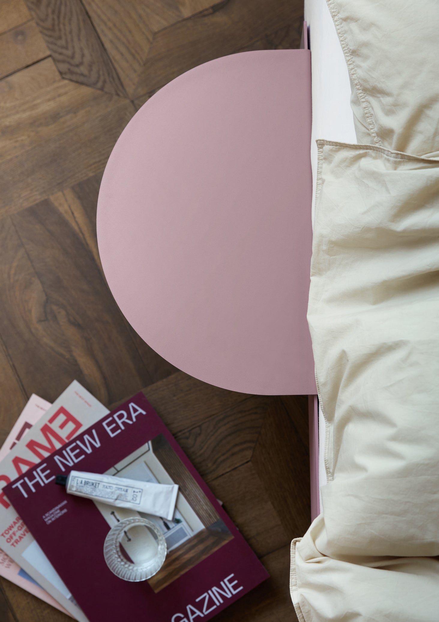 Modulares Bett 90-180cm / Dusty Rose