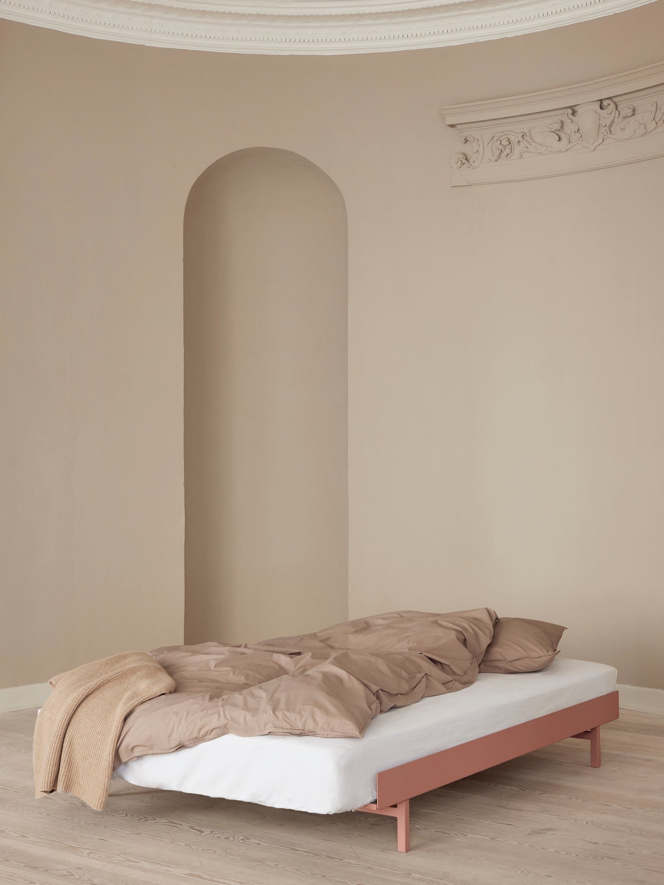 Modulares Bett 90-180cm / Dusty Rose