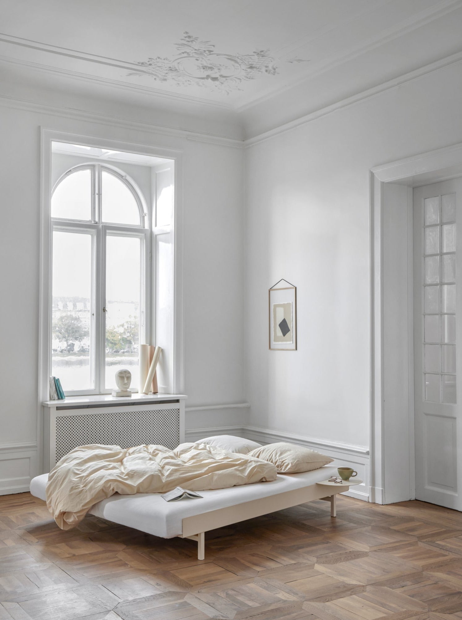 Modulares Bett 90-180cm / Sand