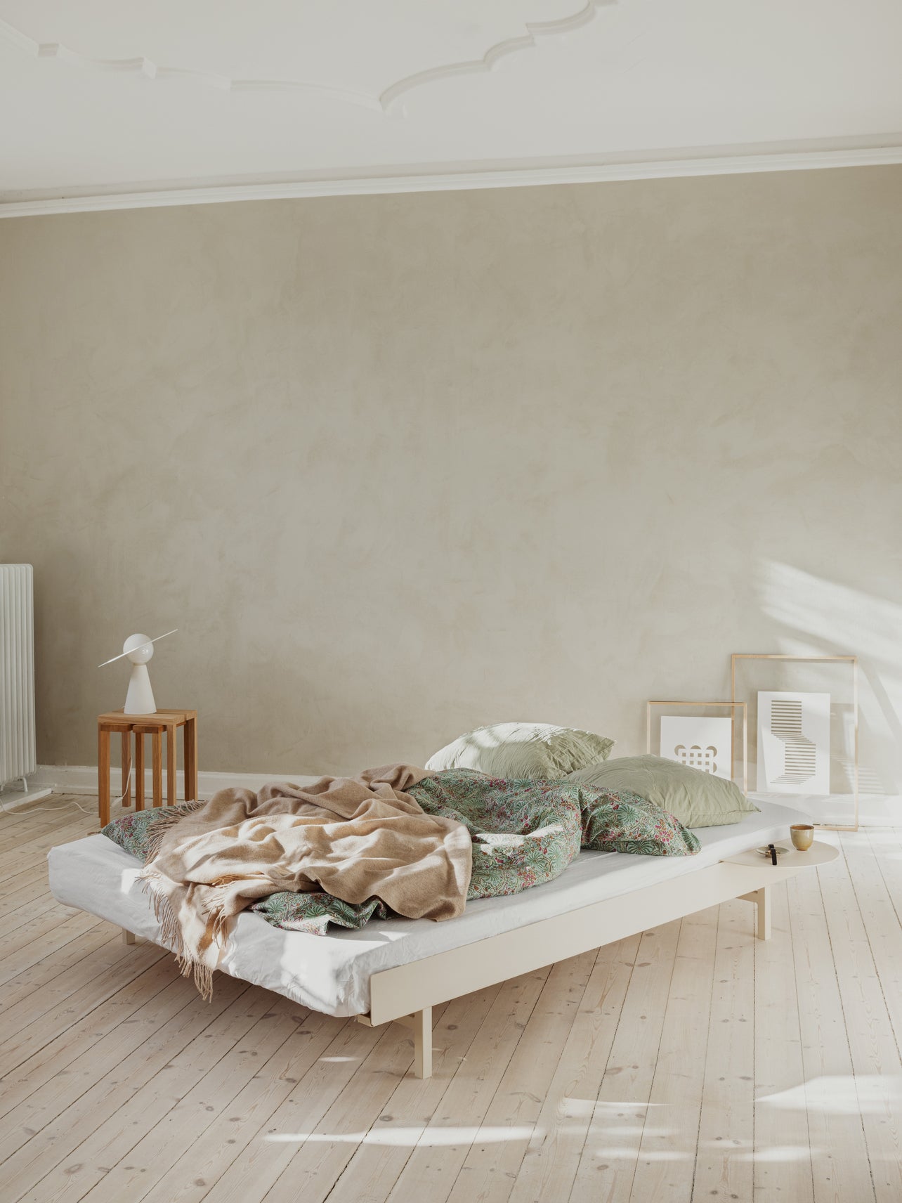 Modulares Bett 90-180cm / Sand