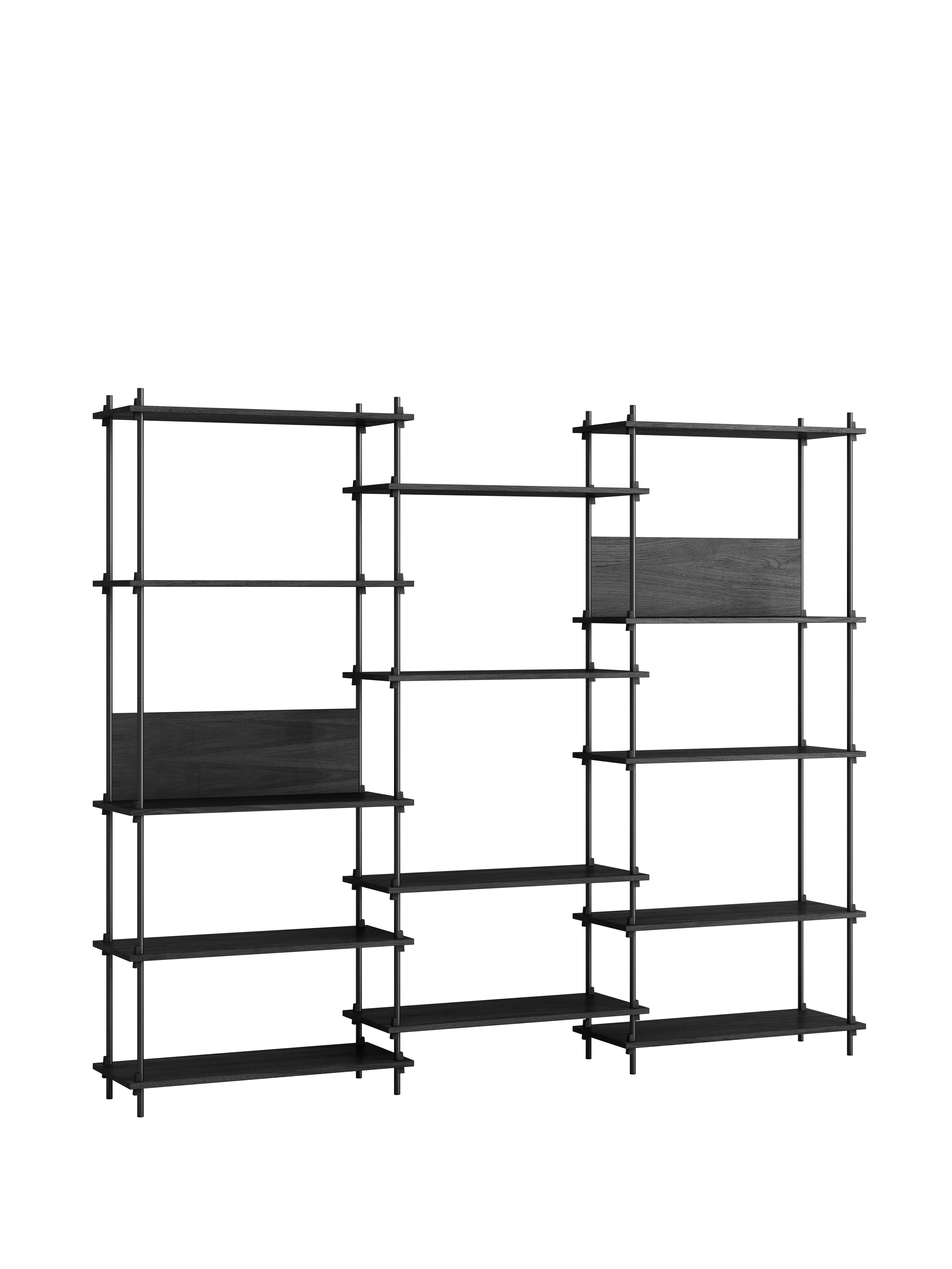 Shelf 200.3.A / Black FSC-Certified Oak