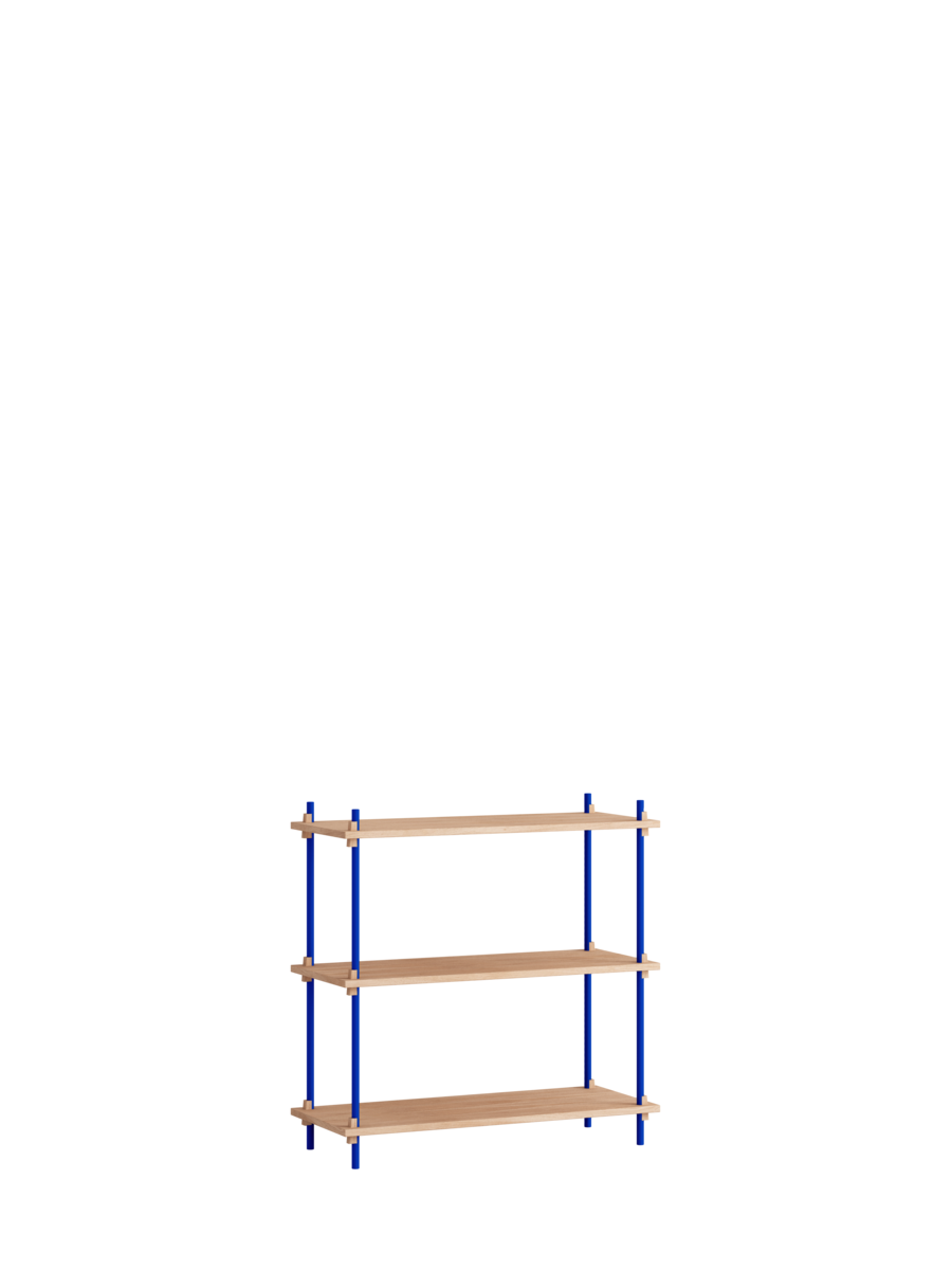 Shelf 85.1.A / Blue FSC-Certified Oak