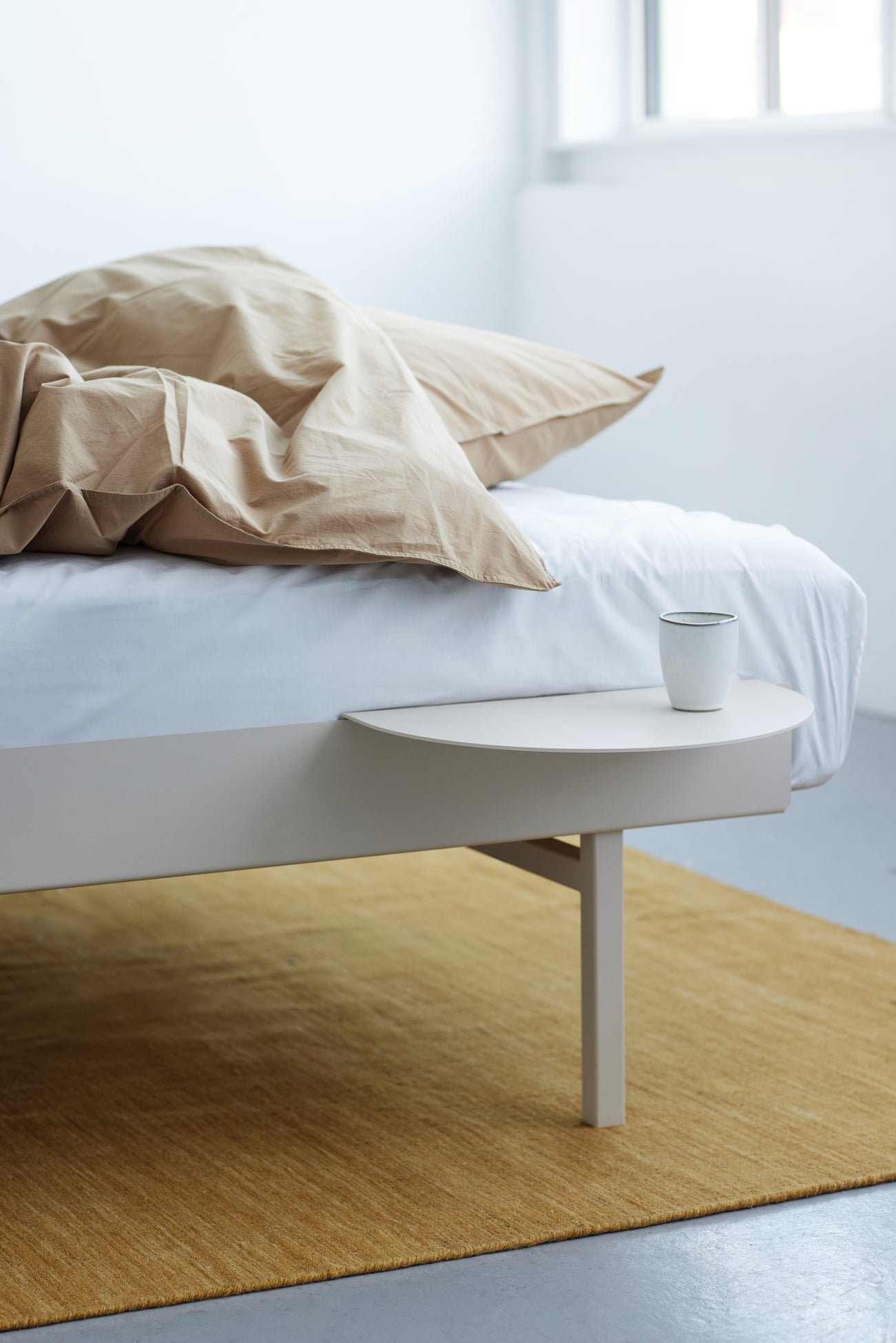 Modulares Bett 90-180cm / Sand