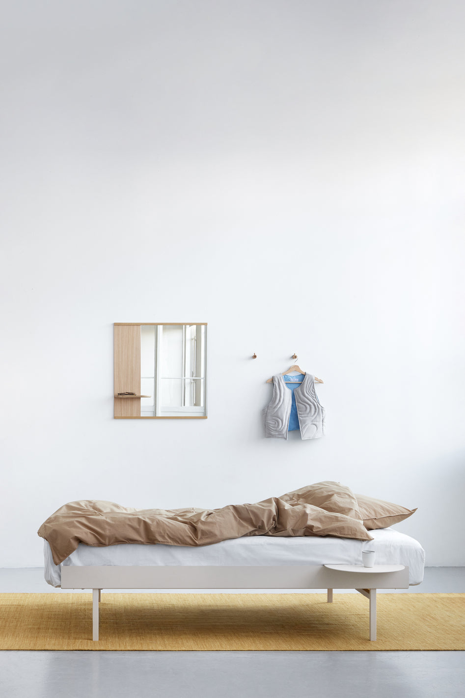 Modulares Bett 90-180cm / Sand
