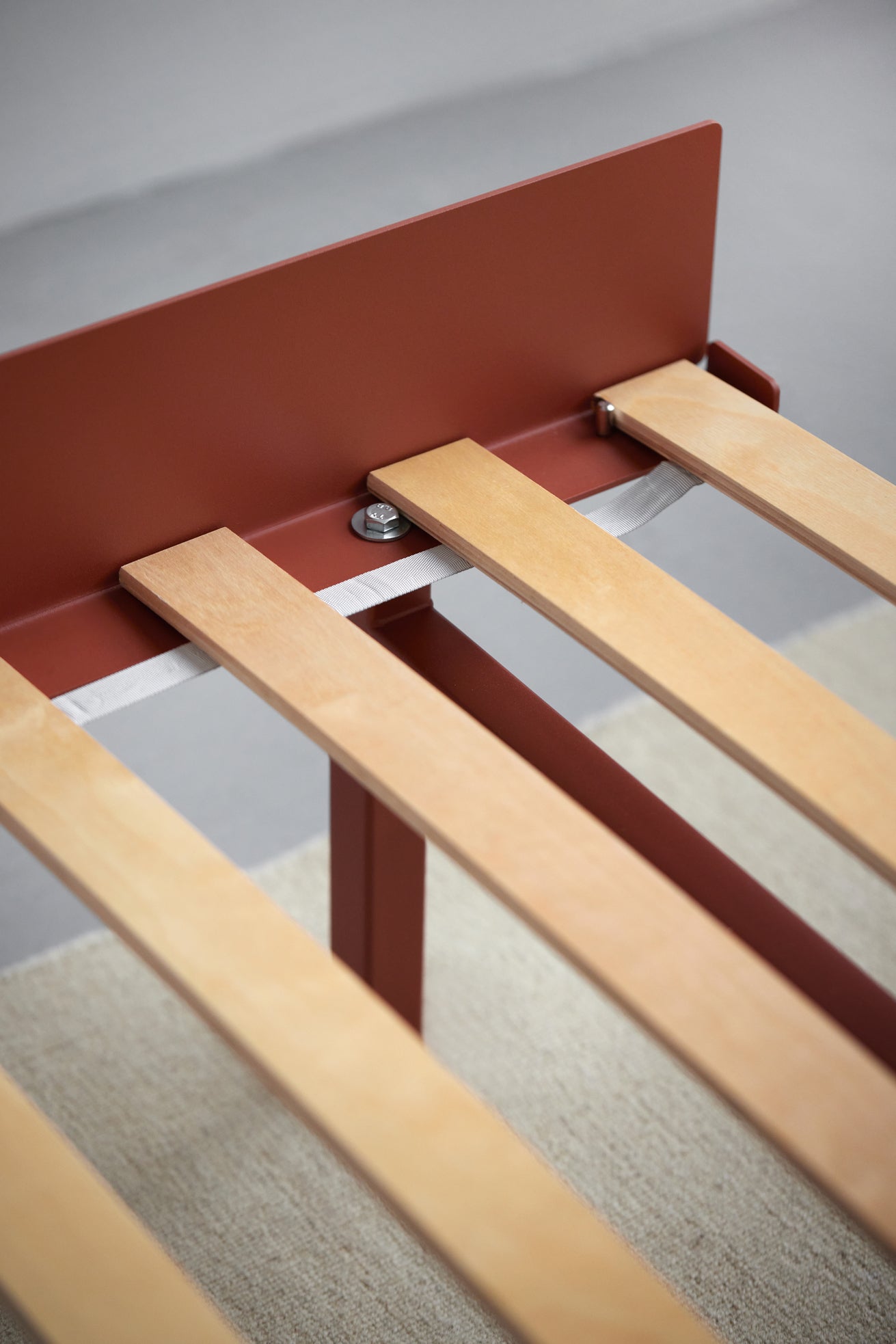 Modular Bed 90-180cm / Terracotta