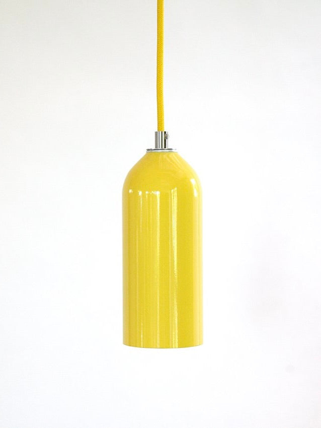 Upcycling Lamp Firelight / Yellow