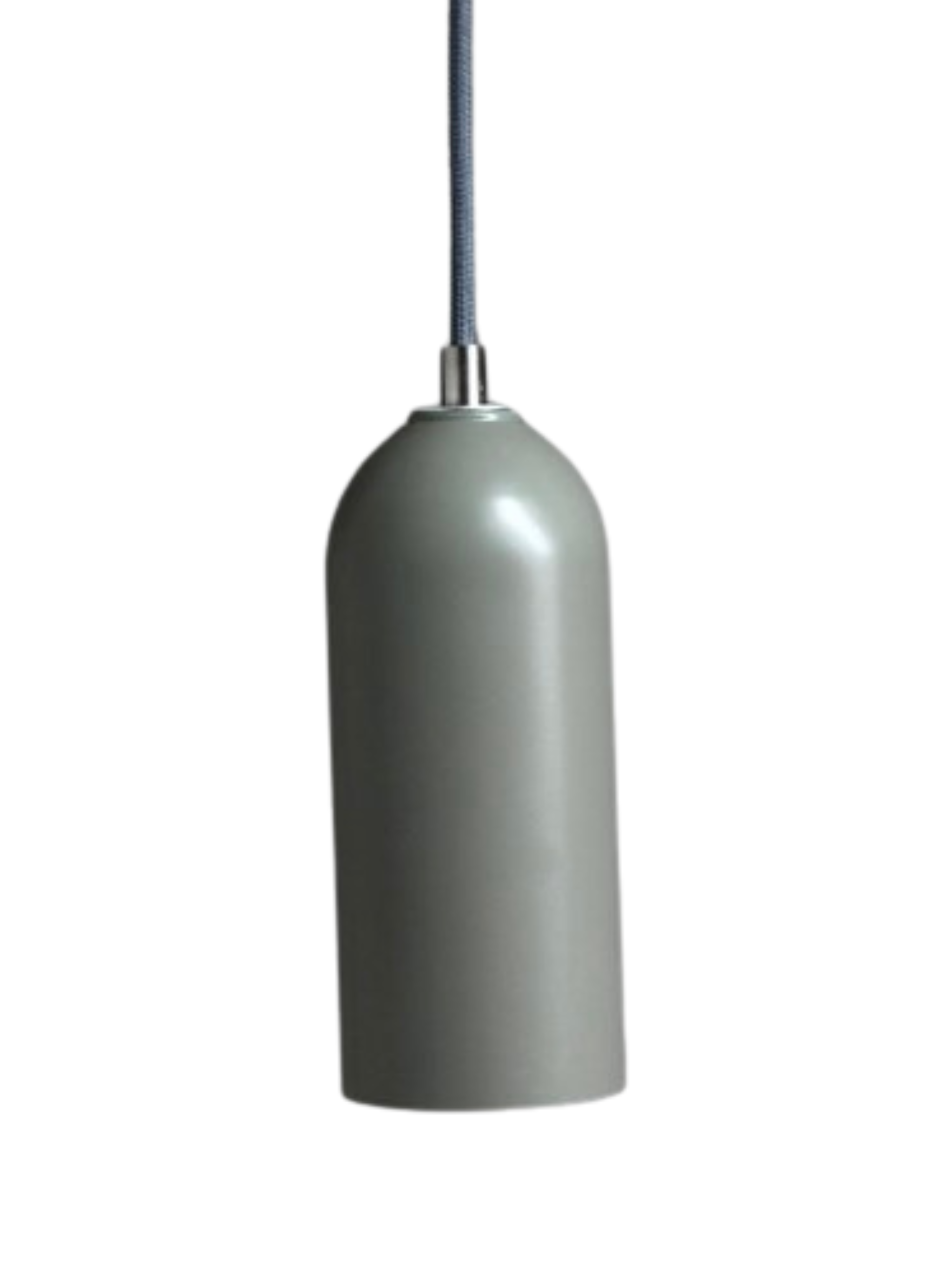 Upcycling Lamp Firelight / Moss Gray