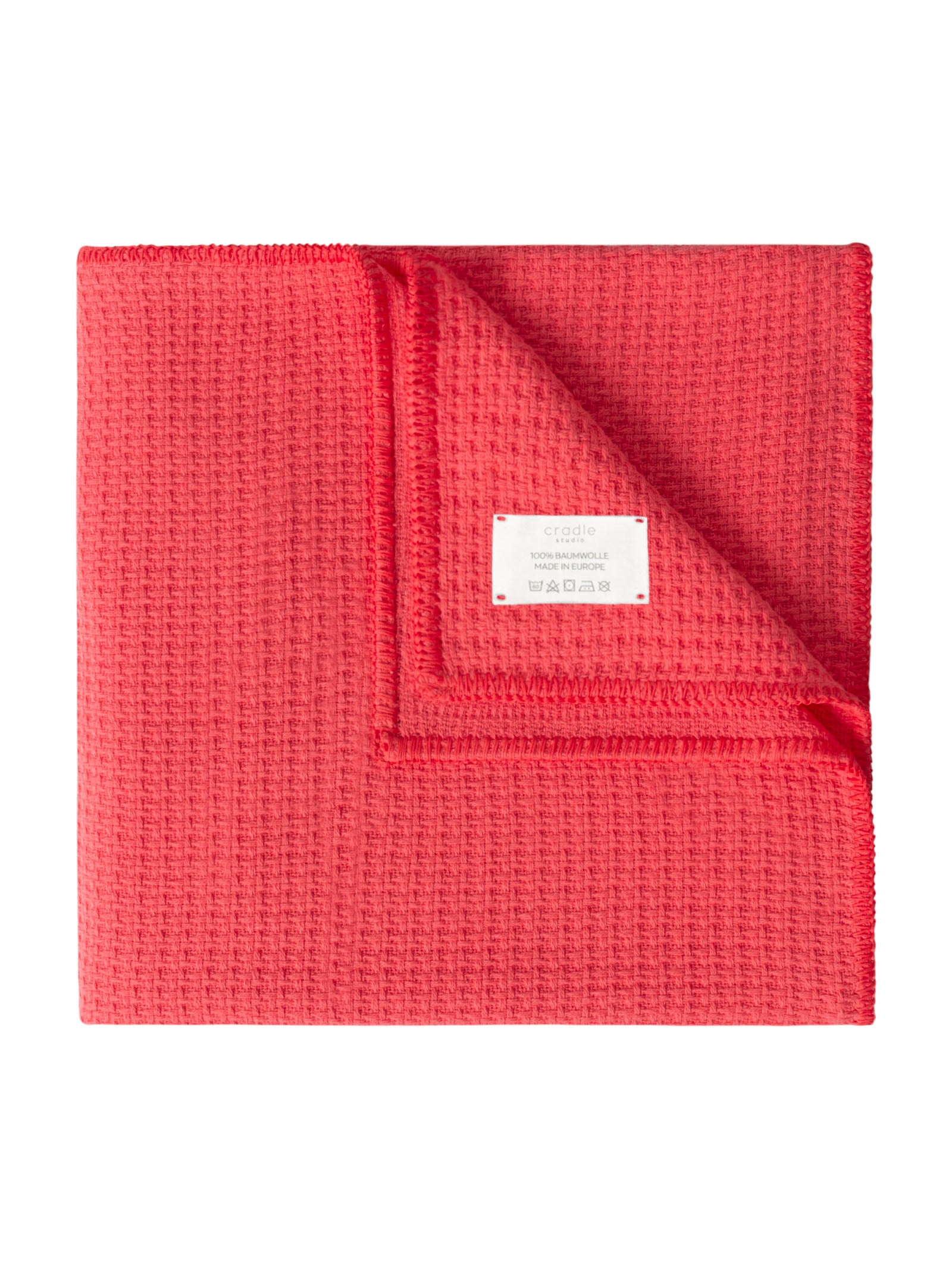 Knit Blanket / Cayenne