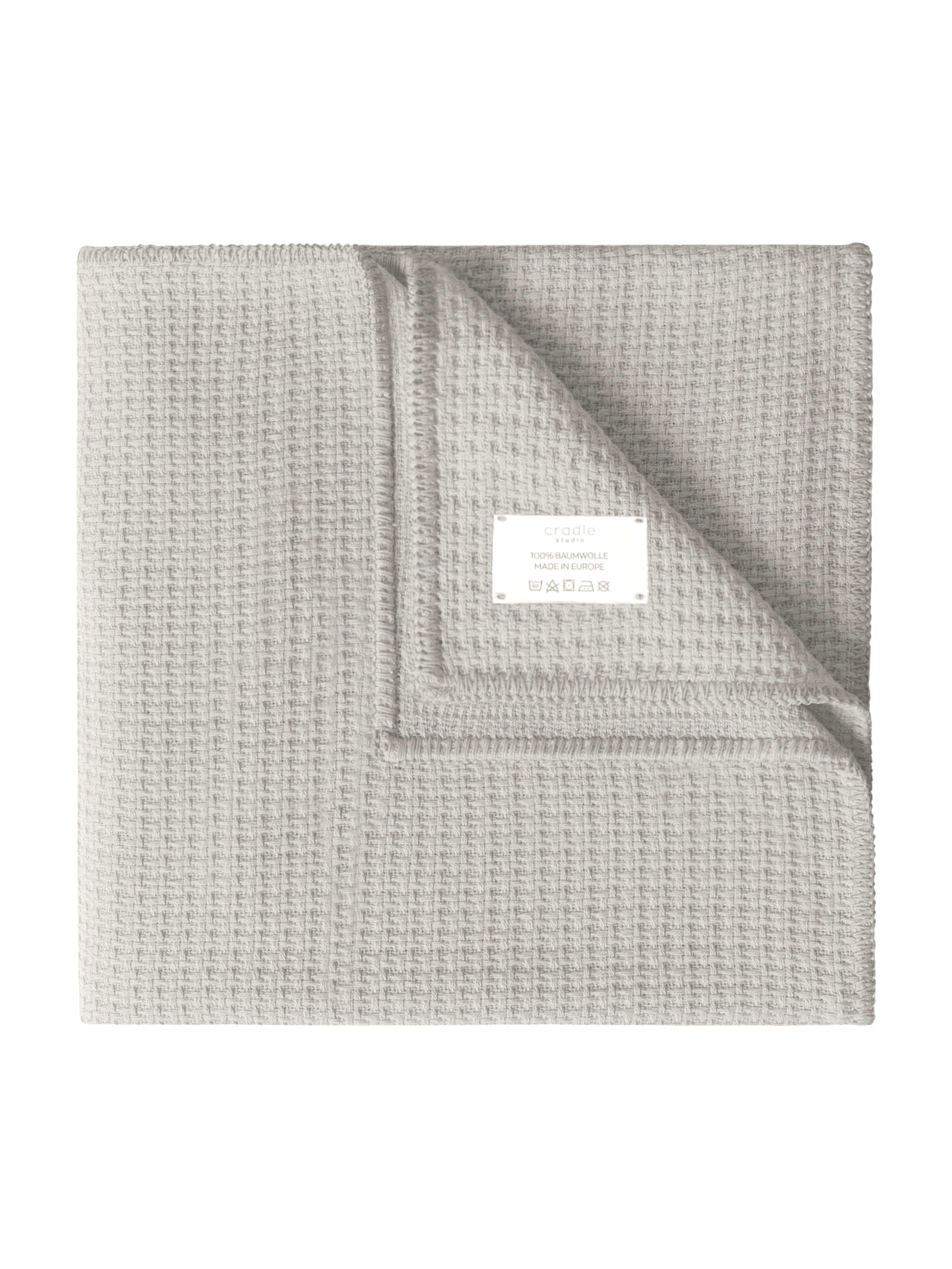 Knit Blanket / Warm Stone