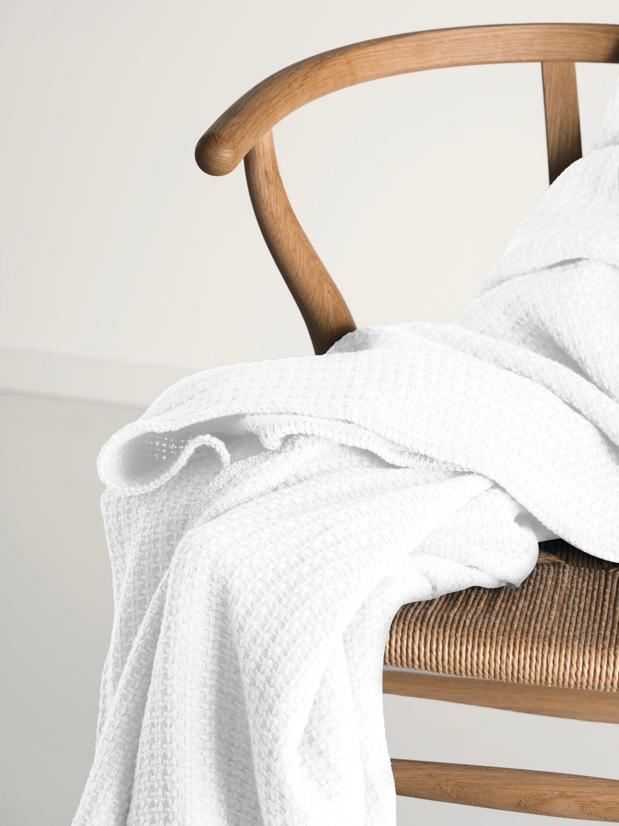 Knit Blanket / White