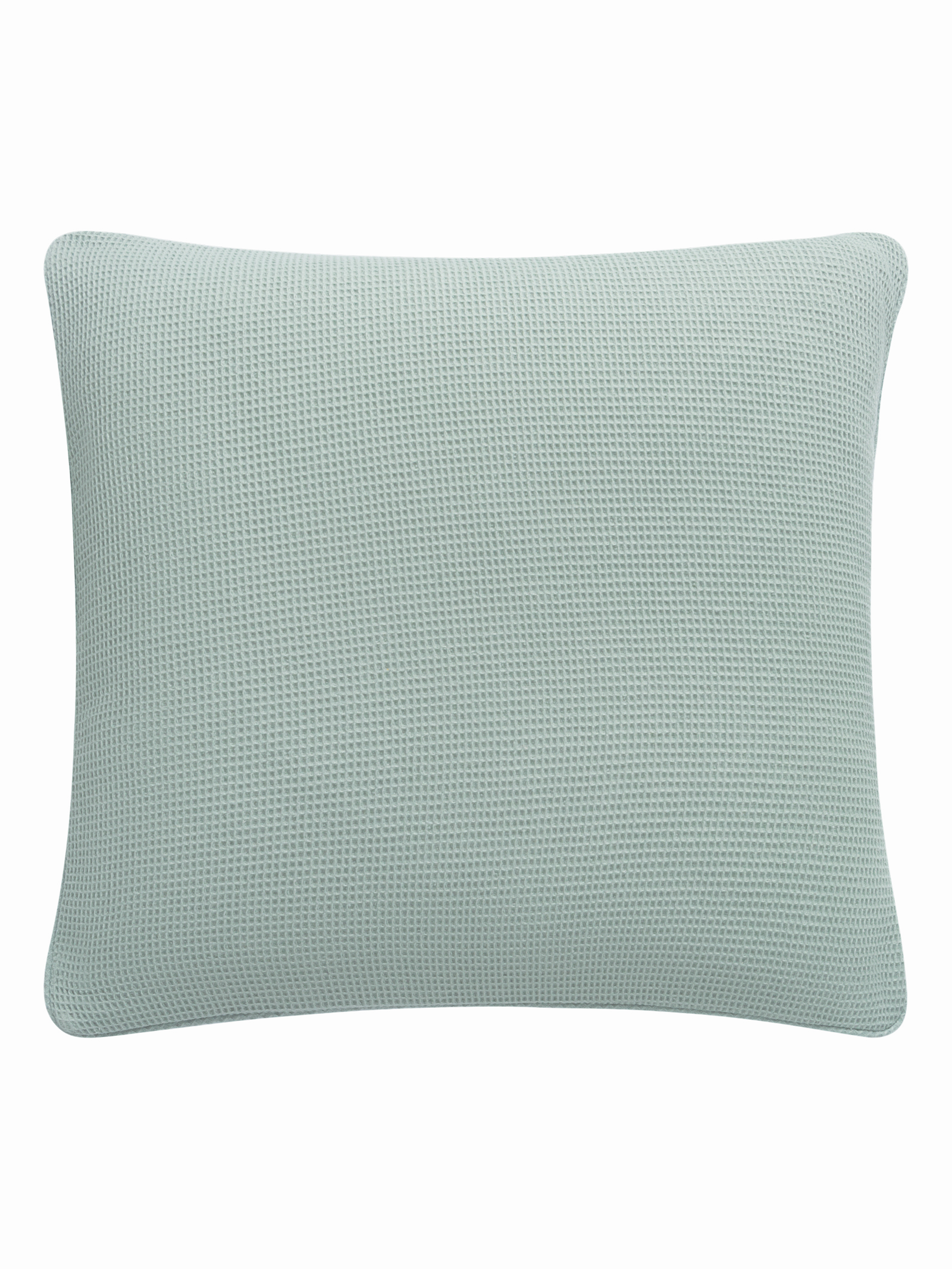 Piqué Cushion & Blanket Set / Mint