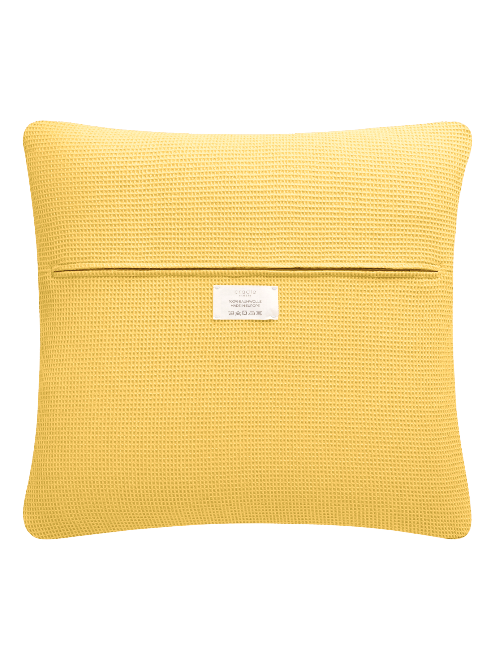 Piqué Cushion & Blanket Set / Sun