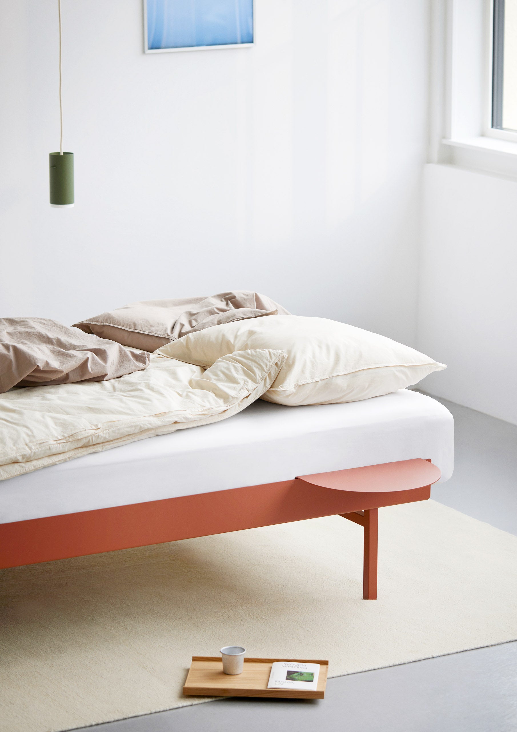 Modulares Bett 90-180cm / Terracotta