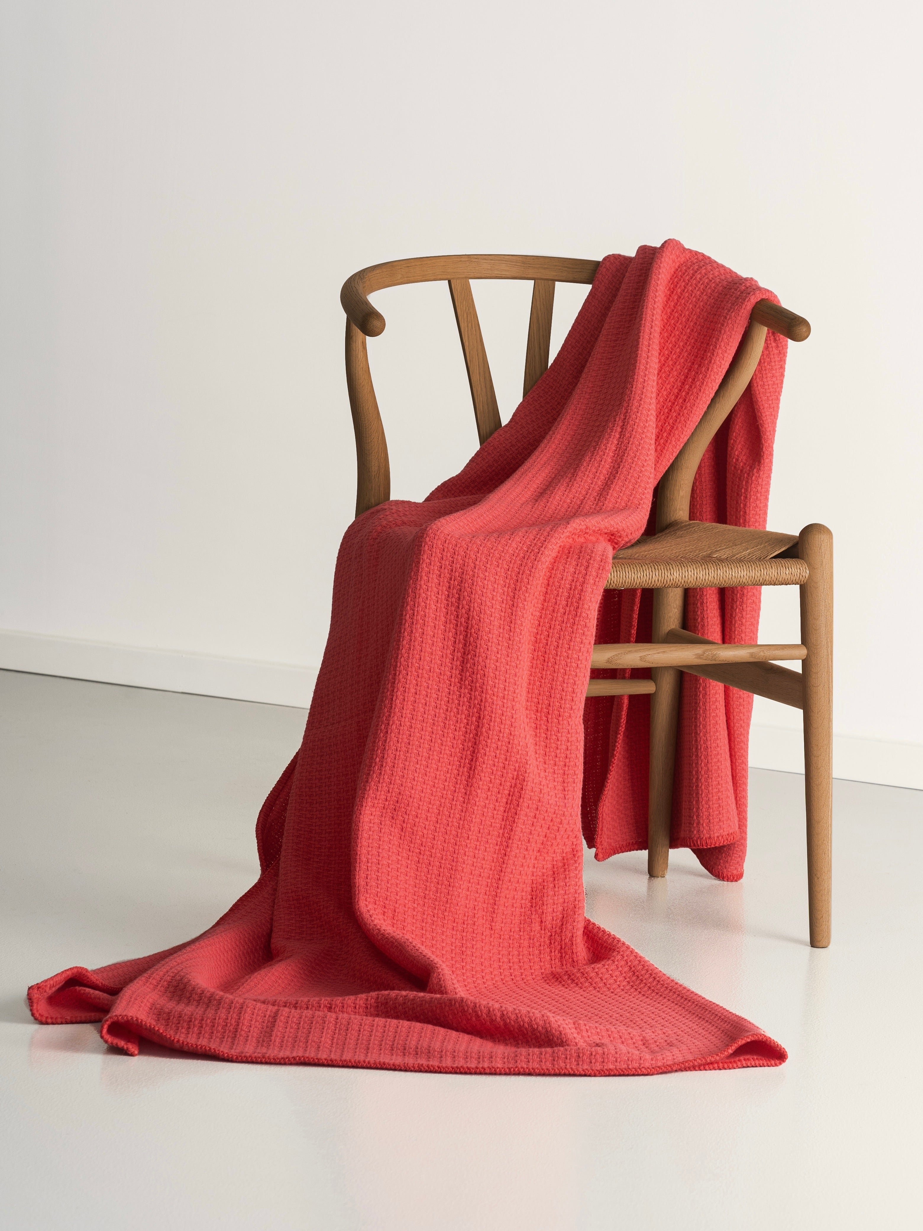 Knit Blanket / Cayenne