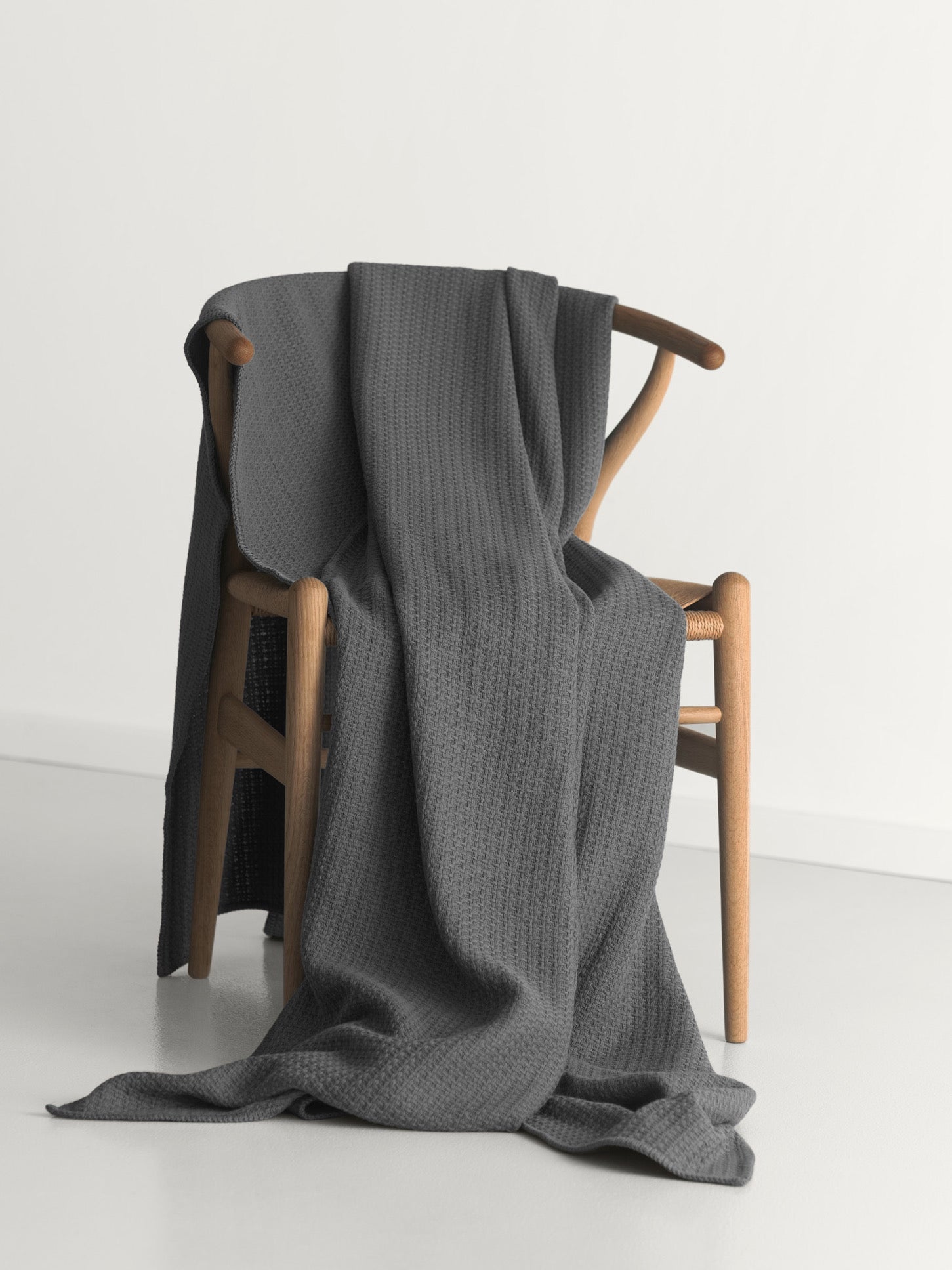 Knit Blanket / Metal